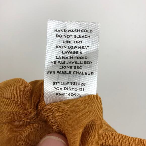 Lulu's Always Sunshine Mini Skirt Large Orange Multi Plaid High-Waisted NWT - Picture 7 of 9